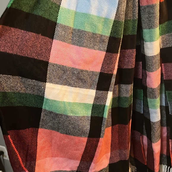 Ribbons plaid blankets scarf - Picture 4 of 5